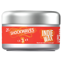 WELLA Воск для укладки волос Indie Wax сильной фиксации 75 м