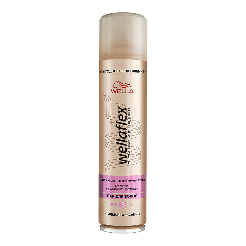 WELLA Wellaflex Лак для волос Для чувствительной кожи голов