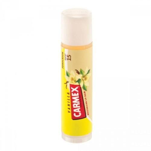Carmex Бальзам для губ с запахом ванили с защитным фактором 
