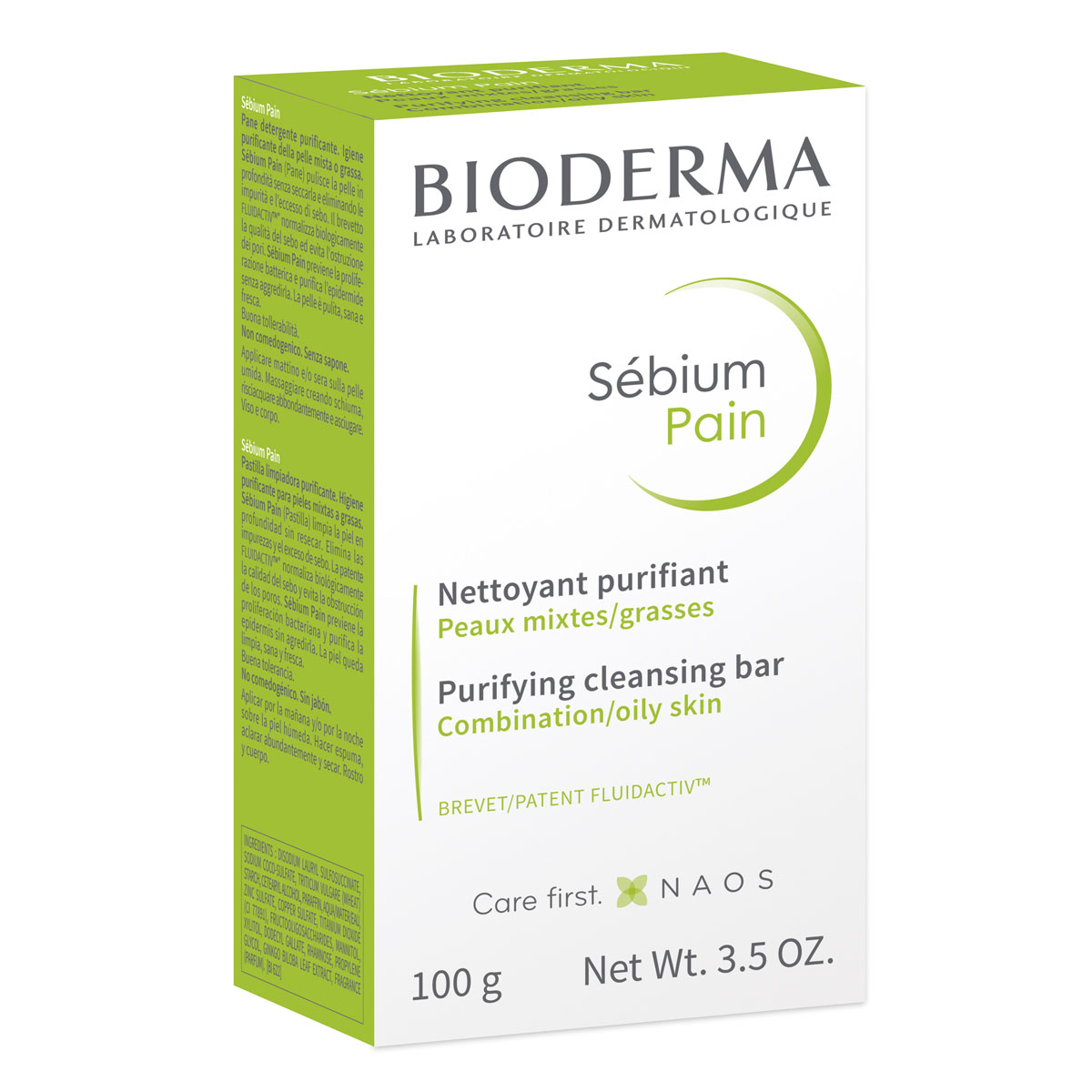 Bioderma Очищающее мыло для жирной и проблемной кожи, 100 г 