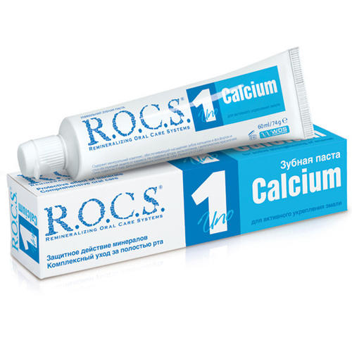 R.O.C.S. Зубная паста Uno Calcium 74 гр (R.O.C.S., Зубные па