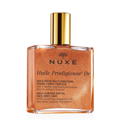 Nuxe Мерцающее сухое масло для лица, тела и волос Huile Prod