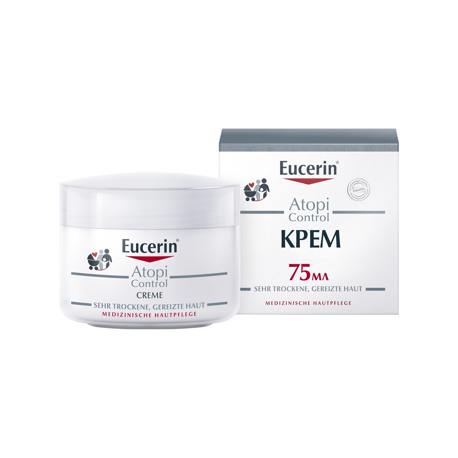 Eucerin Крем для взрослых, детей и младенцев, 75 мл (Eucerin