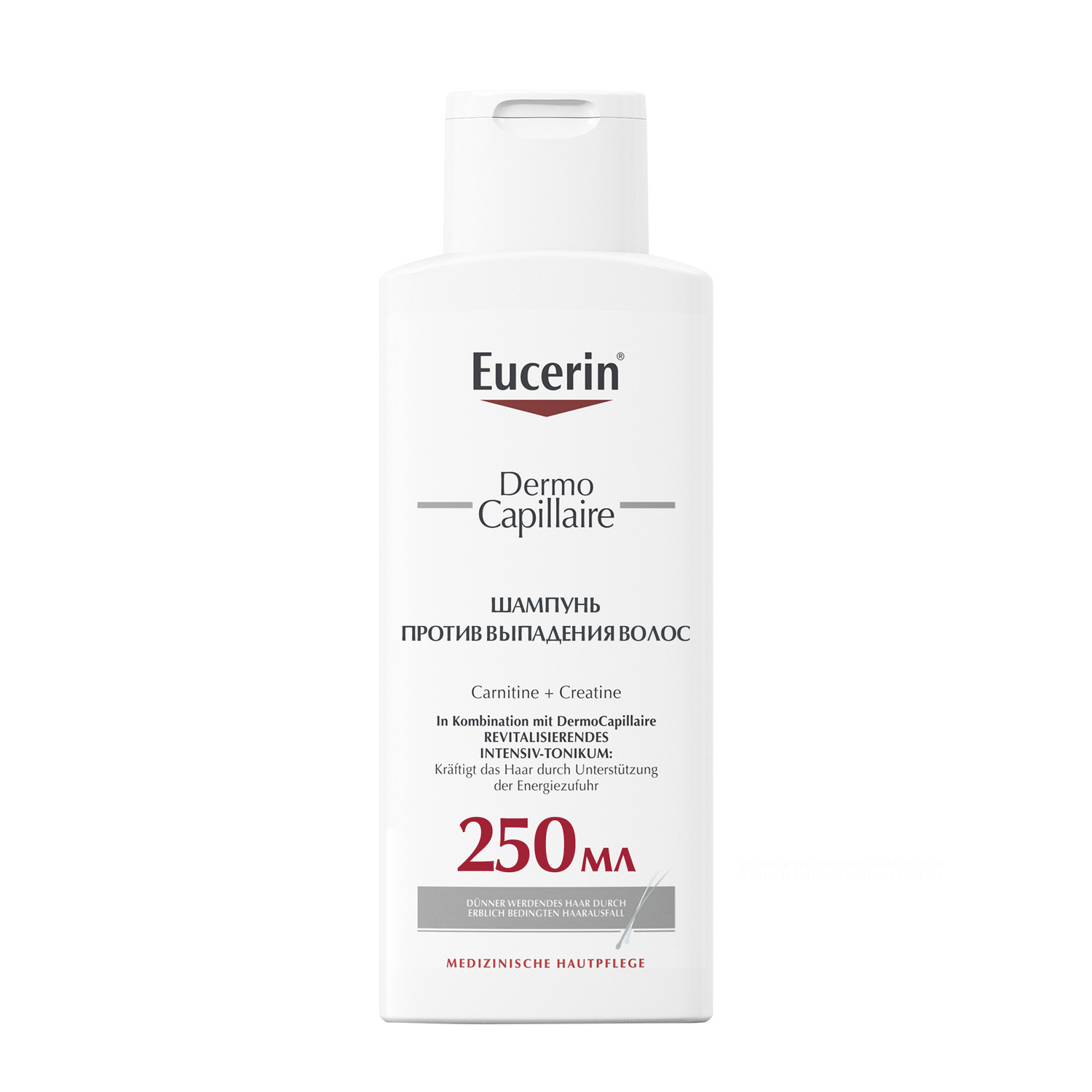 Eucerin Шампунь против выпадения волос, 250 мл (Eucerin, Der