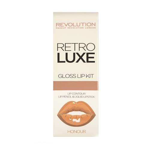 Makeup Revolution Набор для макияжа губ Retro Luxe Kits (Mak