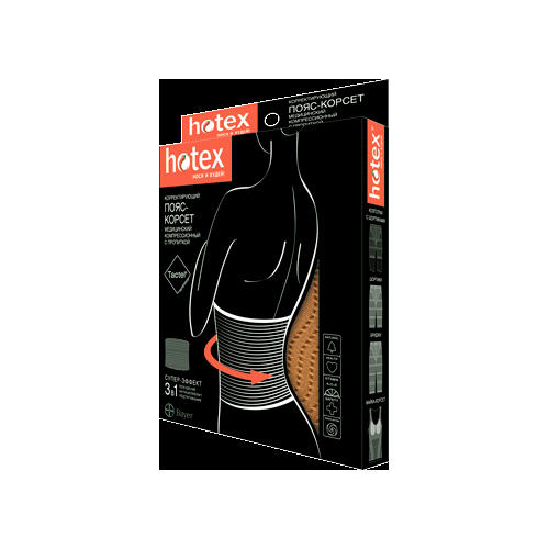 Hotex Пояс- корсет Нotex черный (Hotex)