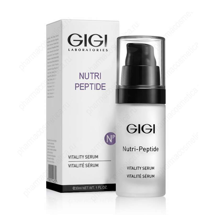 GiGi Пептидная обновляющая сыворотка Vitality Serum, 30 мл (