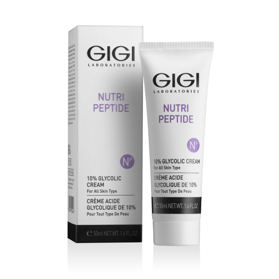 GiGi Крем ночной Glycolic Cream 10%, 50 мл (GiGi, Nutri-Pept