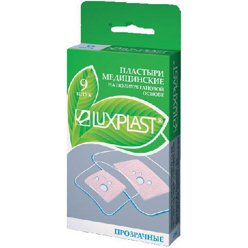 Luxplast Набор пластырей на прозрачной полиуретановой основе
