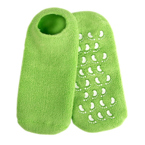 Beauty Style Гелевые носочки увлажняющие с экстр. зеленого