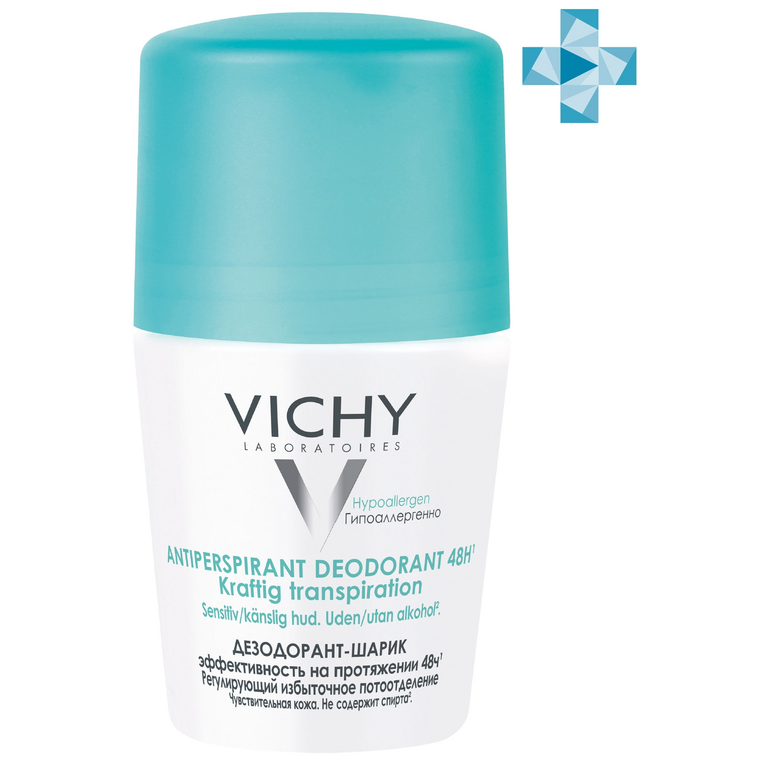 Vichy Шариковый дезодорант, регулирующий избыточное потоотде