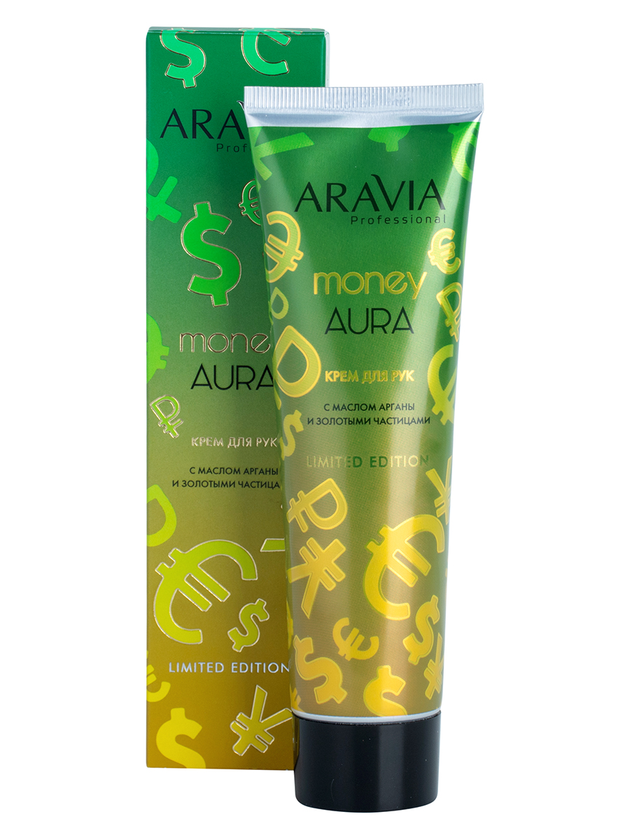 Aravia Professional Крем для рук Money Aura с маслом арганы 