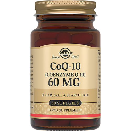 Solgar Коэнзим Q-10 60 мг, 30 капсул (Solgar, Специальные до