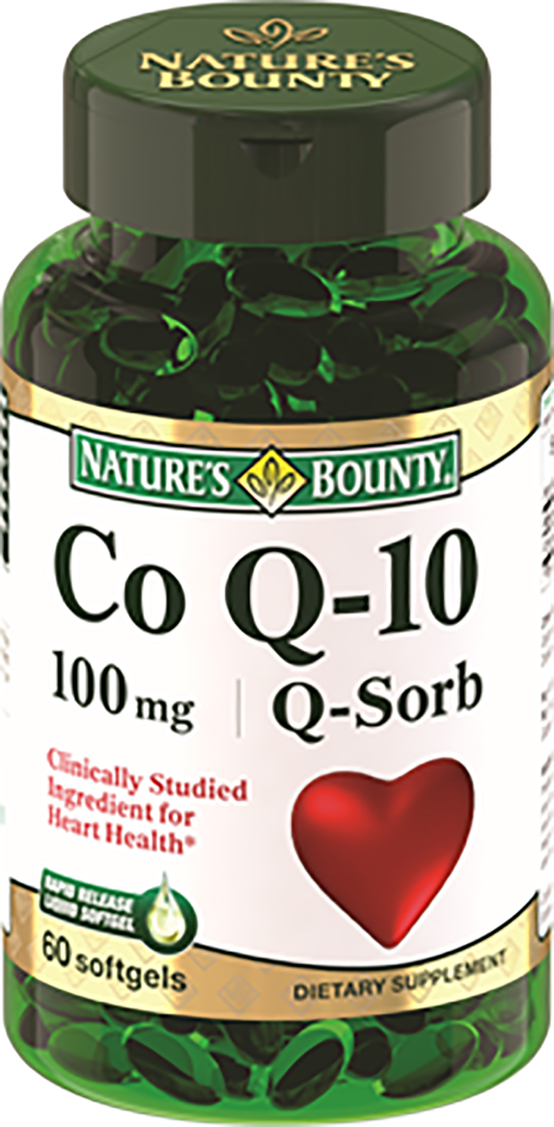 Nature's Bounty Коэнзим Q-10 60 капсул (Nature's Bounty, Вит