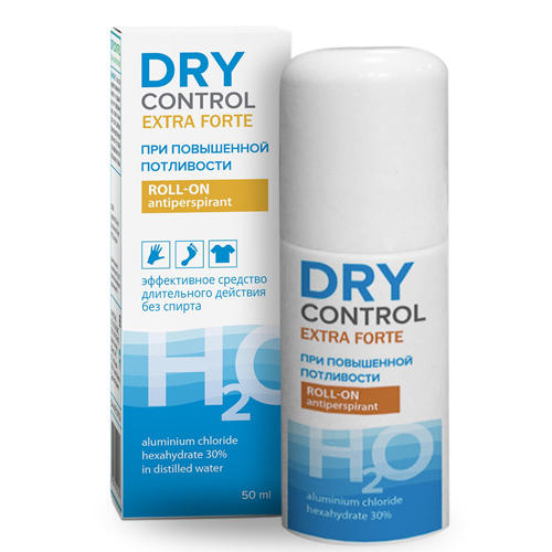 Dry Control Экстра Форте без спирта ролик от обильного потоо