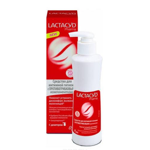 Lactacyd Экстра средство для интимной гигиены с противогрибк