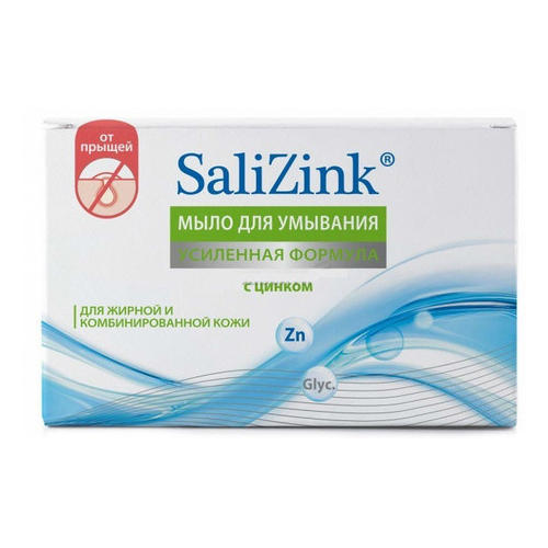 Salizink Мыло для умывания для жирной и комбинированной кожи