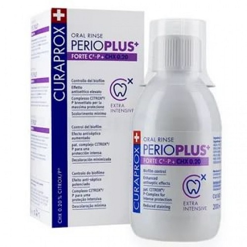 Curaprox Жидкость - ополаскиватель Perio Plus Forte 200 мл (