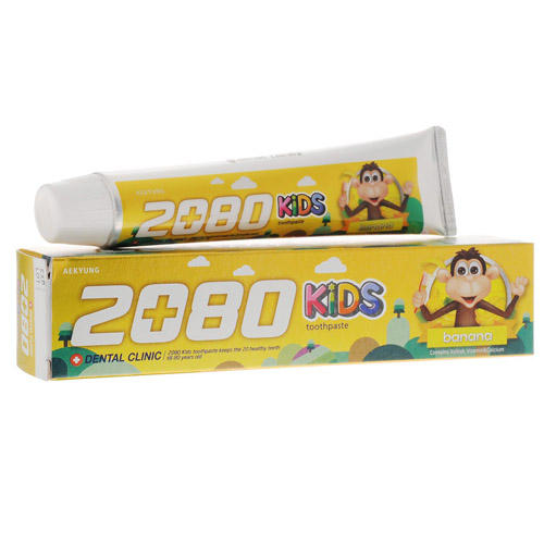 Kerasys DC 2080 Kids Banana Toothpaste Детская зубная паста,