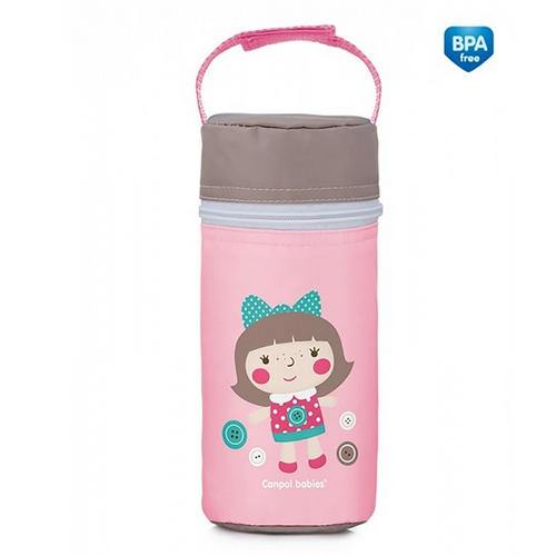 Canpol Термосумка для детских бутылочек, розовая 1 шт. (Canp