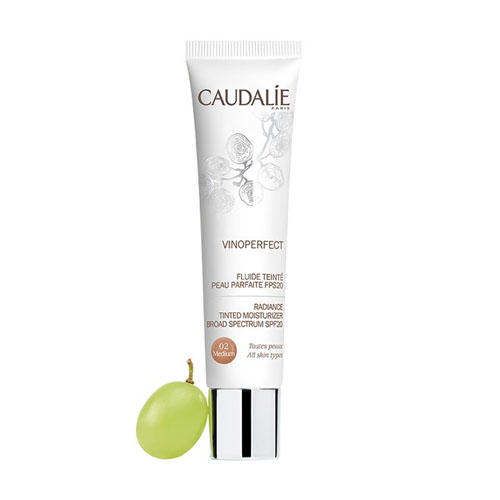 Caudalie Тонирующий увлажняющий флюид Совершенная кожа SPF