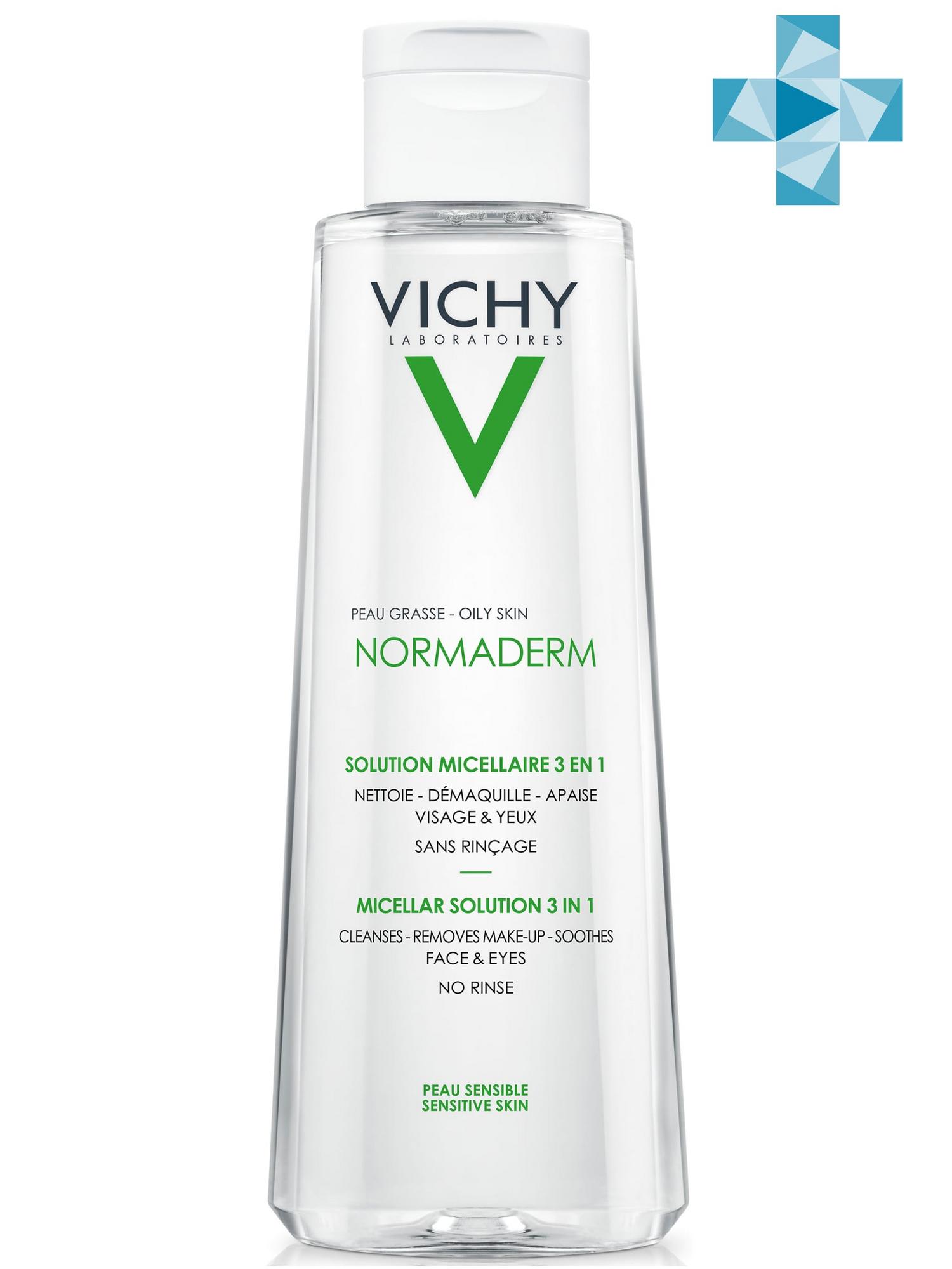 Vichy Мицеллярный лосьон 3 в 1 для снятия макияжа и очищения