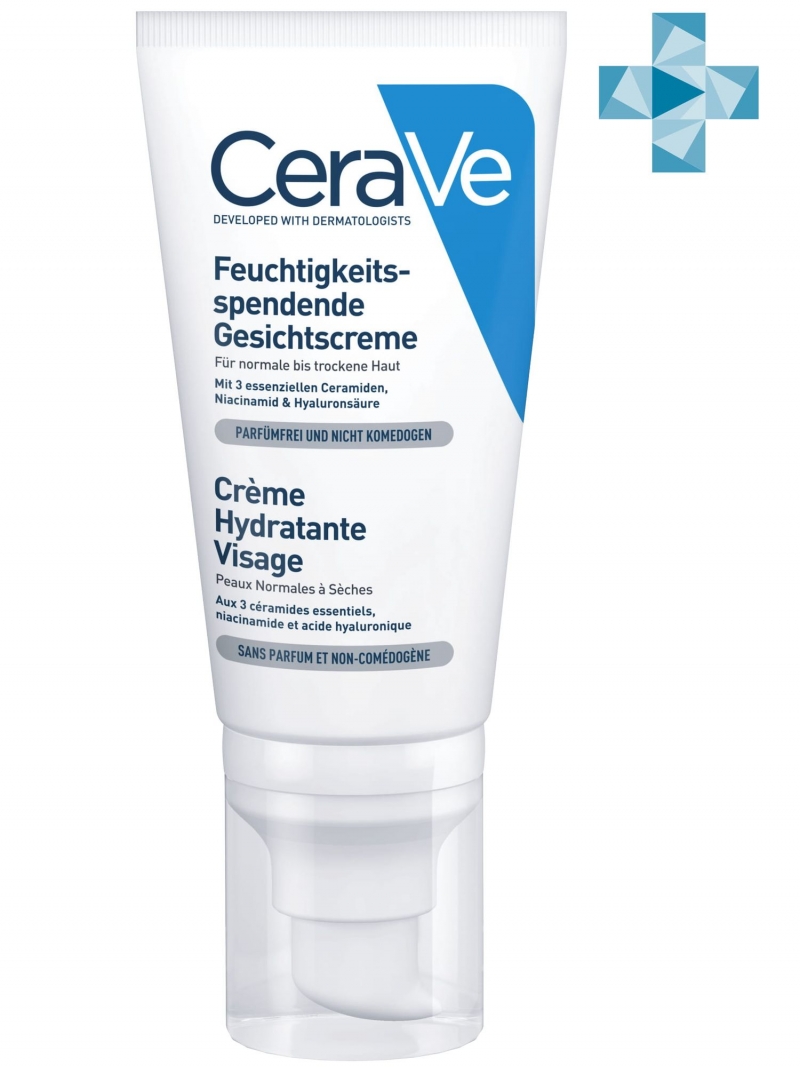 CeraVe Увлажняющий лосьон для нормальной и сухой кожи лица 5