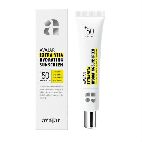 Avajar Extra-vita Увлажняющий крем с SPF защитой 50+ (Avajar