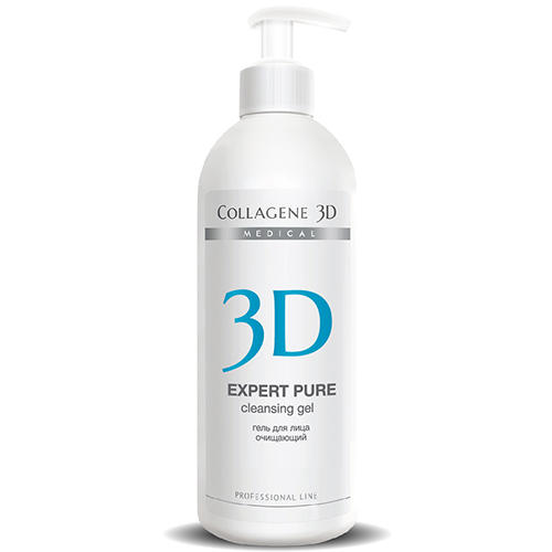 Collagene 3D Гель очищающий для лица Expert Pure, 500 мл (Co