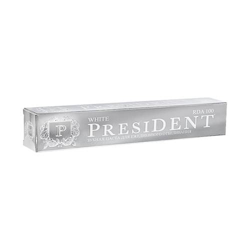 President Отбеливающая зубная паста, 50 мл (President, White