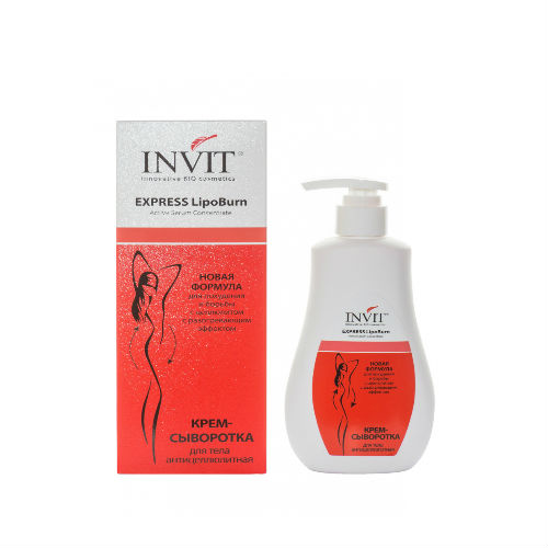 Invit Крем-Сыворотка для тела антицеллюлитная 250 мл (Invit,