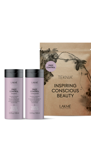 Lakme Дорожный набор дисциплинирующий Travel pack frizz cont