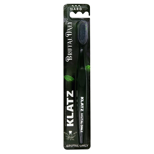 Klatz Щетка зубная для взрослых жесткая, 1 шт (Klatz, Brutal