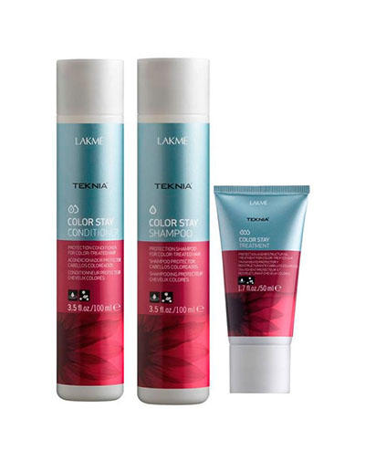 Lakme Набор Teknia Color Stay sulfate-free Travel Pack (Шамп