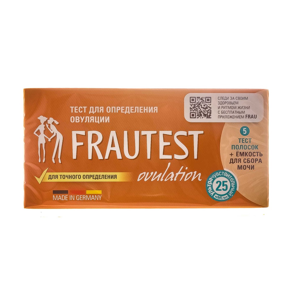 Frautest Тест-полоски на овуляцию N5, 5 шт (Frautest, Test)
