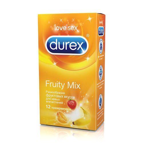 Durex Презервативы Fruity Mix №12 (Durex, Презервативы)