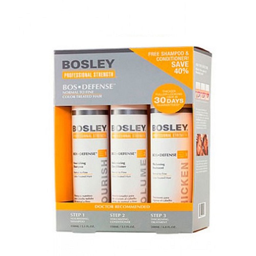 Bosley Система Желтая для нормальных/тонких окрашенных волос