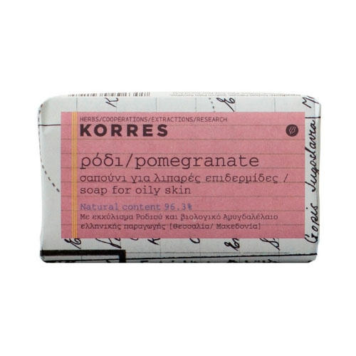 Korres Мыло для лица для жирной кожи с гранатом 125 гр (Korr