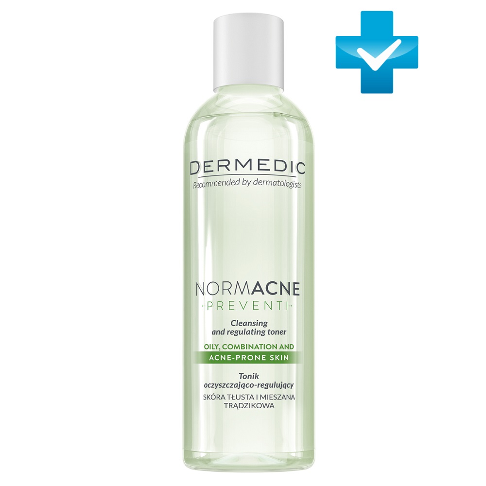 Dermedic Очищающий тоник для жирной кожи Normacne, 200 мл (D