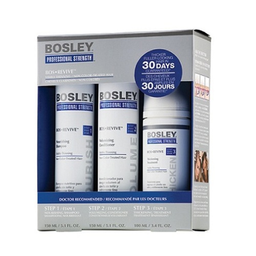 Bosley Система Синяя для истонченных неокрашенных волос 150 