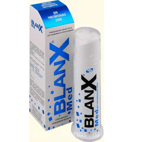 Blanx Зубная паста Отбеливающая для чувствительных зубов 75м