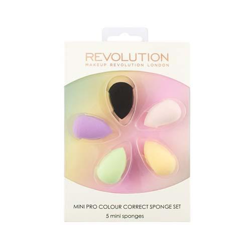 Makeup Revolution Набор цветных корректирующих спонжей Mini 