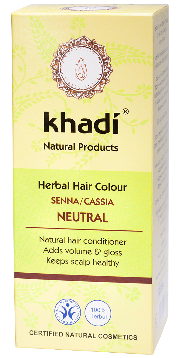 Khadi Порошок-маска для волос растительная «кассия нейтральн