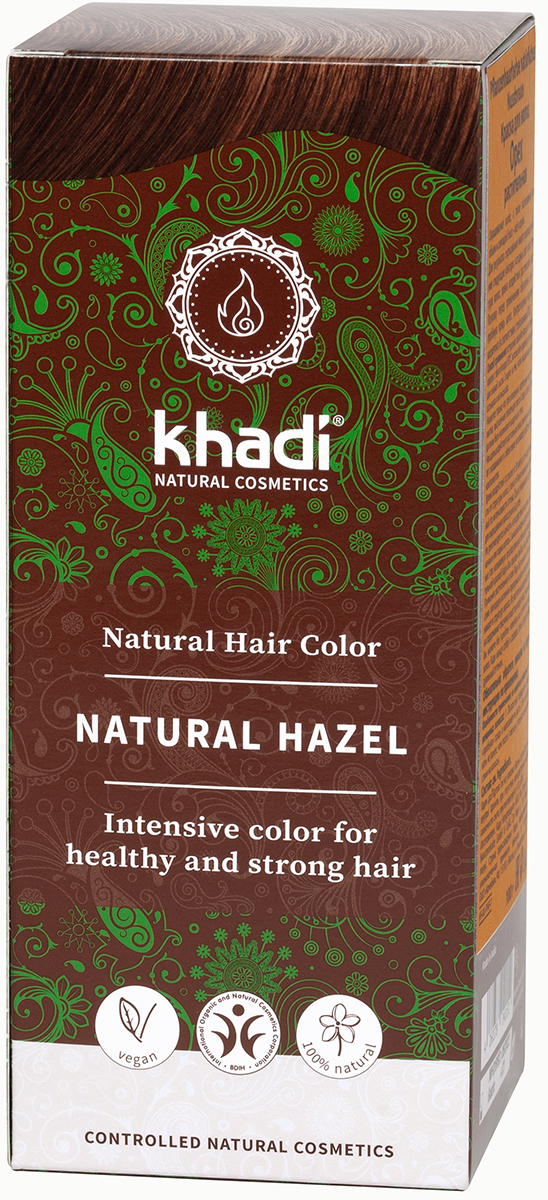 Khadi Растительная краска для волос «орех» 100 г (Khadi, Для