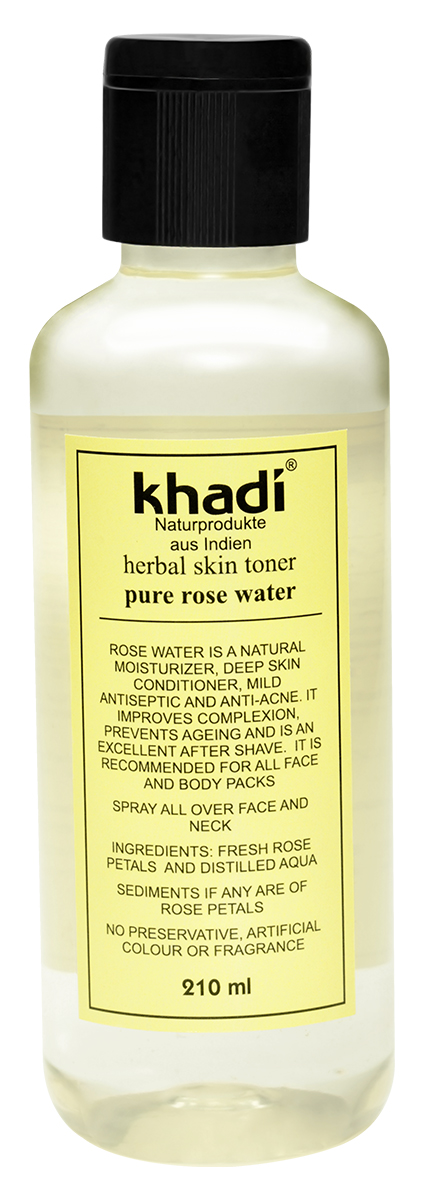 Khadi Розовая вода «кади» 210 мл (Khadi, Для лица)