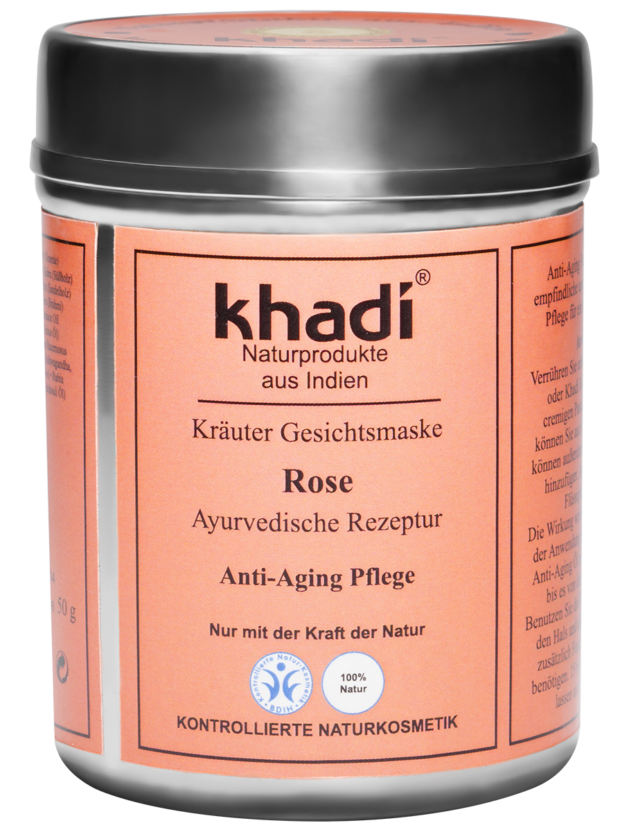 Khadi Маска для лица «роза» 50 г (Khadi, Для лица)