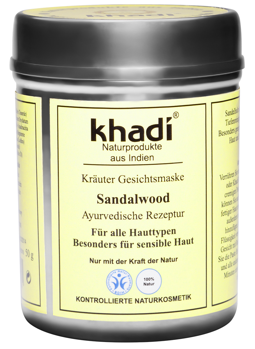 Khadi Маска для лица «сандаловое дерево» 50 г (Khadi, Для ли