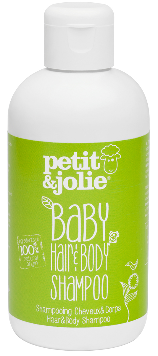 Petit&jolie Шампунь-гель для душа для младенцев 200 мл (Peti