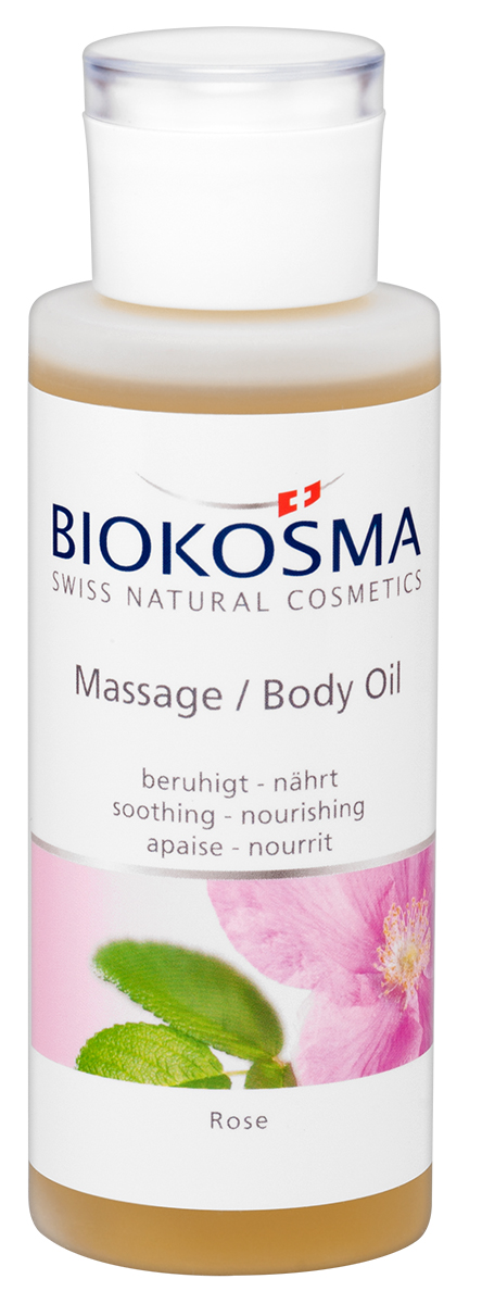 Biokosma Массажное масло/ масло для тела роза 125 мл (Biok