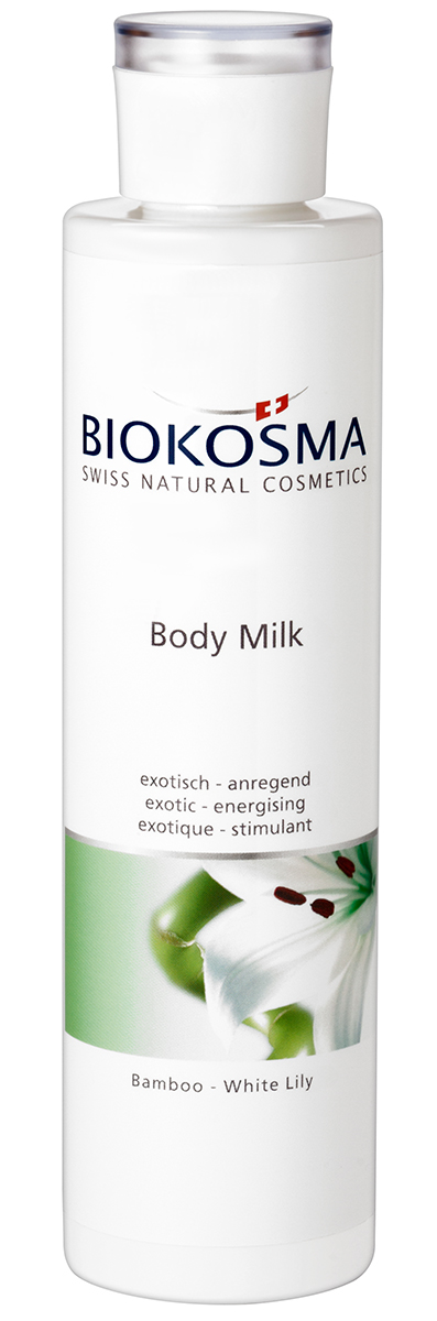 Biokosma Молочко для тела «бамбук-белая лилия» 250 мл (Bioko